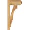 Ekena Millwork Balboa Craftsman Rough Sawn Outlooker, Western Red Cedar, 6"W x 12"D x 24"H OUT06X12X24BOA04RWR - alternate 2